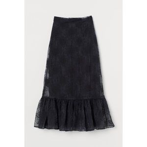 Sandra Mansour x H&M - Embroidered Organza Skirt